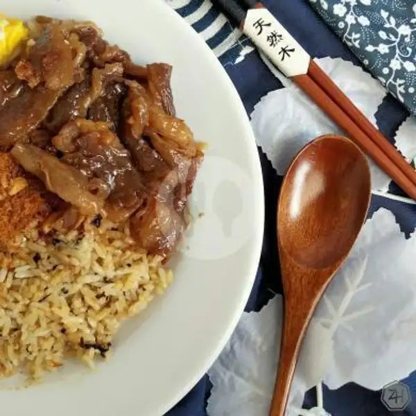 Japanese Traditional Rice + BEEF TERIYAKI | Koun Mentai