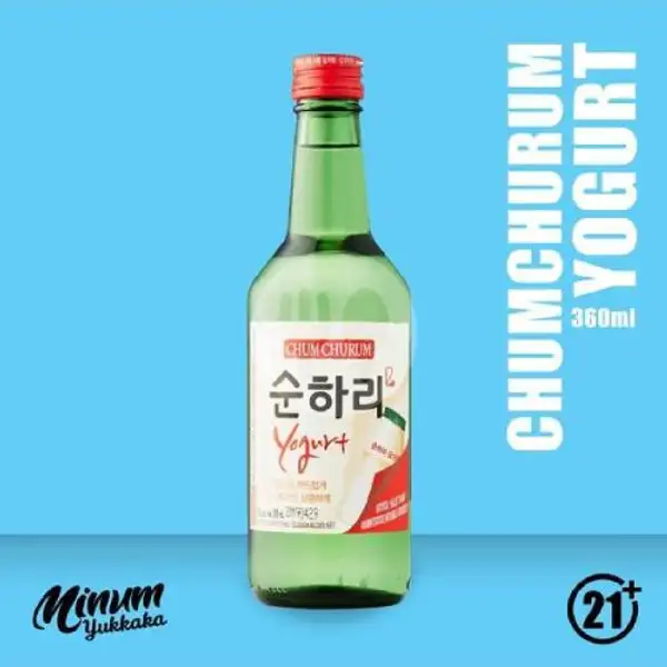 Soju Chum Churum Yogurt + Free Yakult | Arnes Beer Snack Anggur & Soju