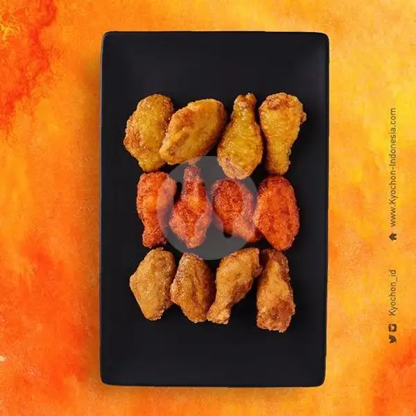 Mix Wings 18 Pcs | Kyochon, Everplate Pintu Air