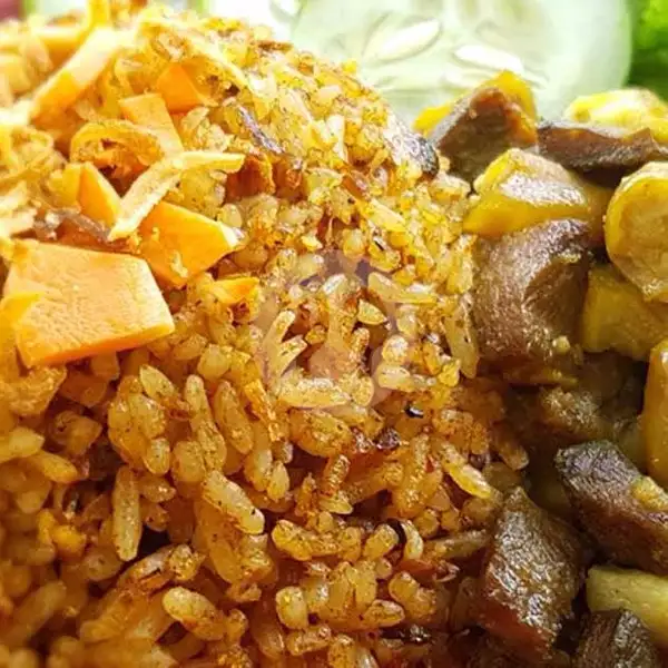 Brown Rice (nasi Goreng Bumbu Rempah) Double Topping | Fat Truck, Blimbing