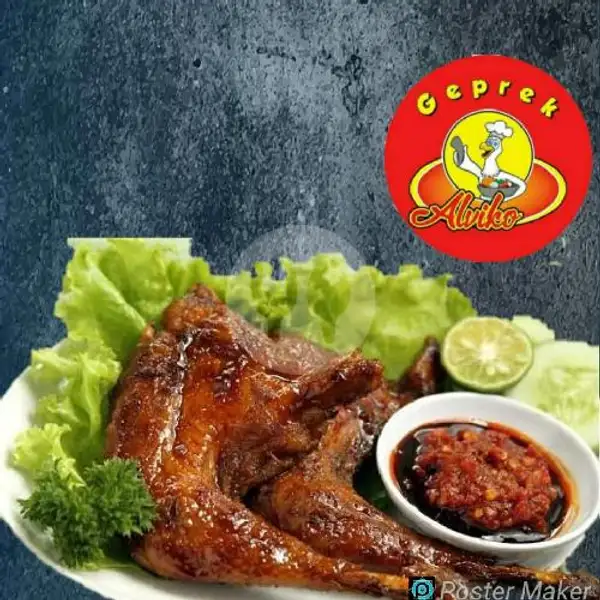 Ayam Bakar Paha | Fried Chicken Geprek Alviko