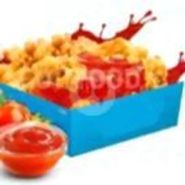 Popcorn Chicken Box Saus Tomat | Popcorn Chicken Alya & Cireng Isi & Cireng Crispy, Kebonagung