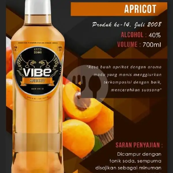 Vibe Apricot 700 Ml + Free Schweppes Tonic | Vhanessa Snack, Beer, Anggur & Soju, Puskesmas