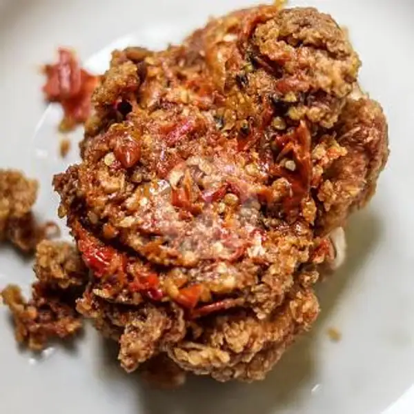 Ayam Geprek | Hot Chicken Dinner, Pekanbaru