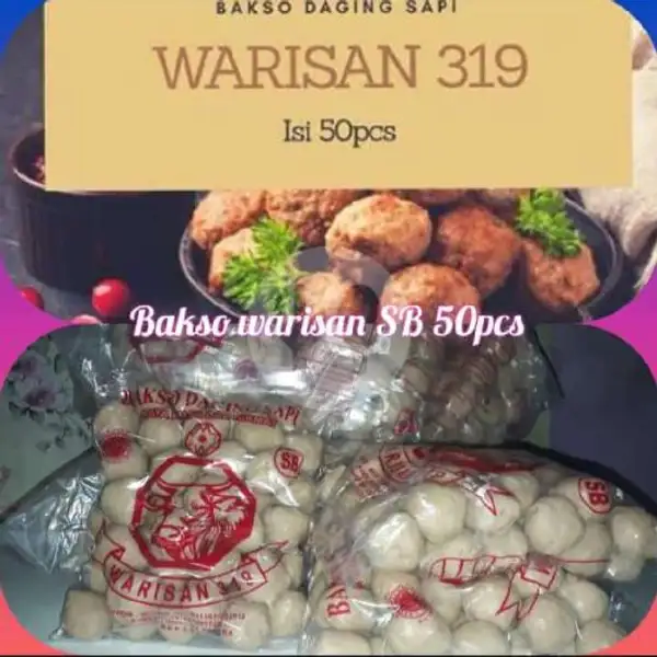 Bakso Daging Sapi Warisan Isi 50 | Afril Frozen Food, Kebon Jeruk