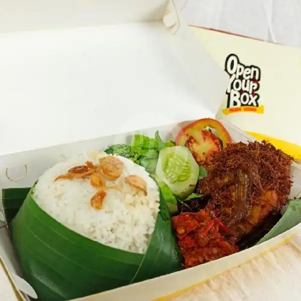 Nasi Ayam Dada Goreng Laos Soerabaia | Open Your Box, Cengkareng