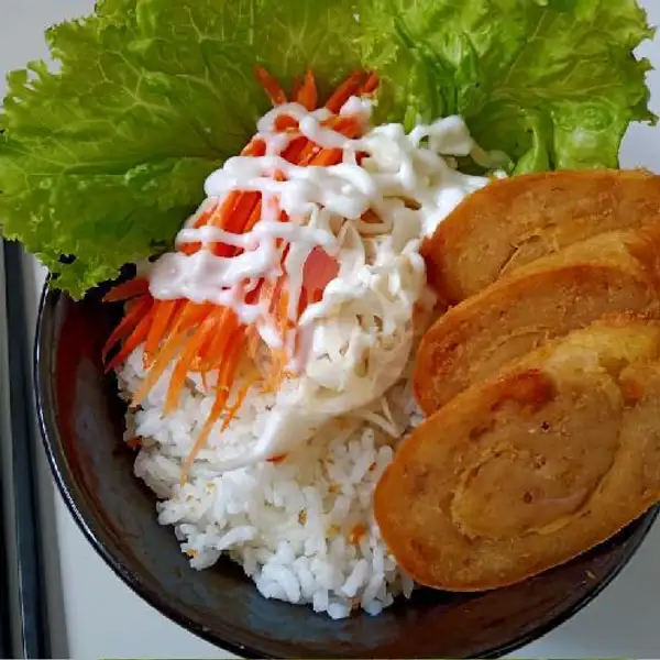 Rice Bowl Egg Chicken Roll | Bento Futari, Pagarsih