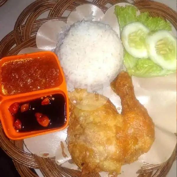 Ayam Presto Selimut Telor + Nasi | Pondok Ayam Bakar tik Tik Duri Kepa, Green Ville