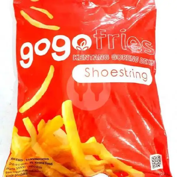 Gogo Kentang Shoestring 1kg | Bumba Frozen Food