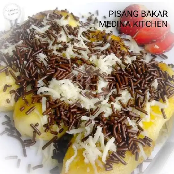 Pisang Bakar Cokelat Keju Oreo | Roti Bakar Medina Kitchen, Cipondoh