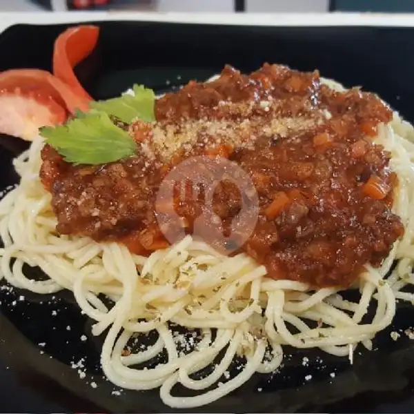Spaghetti Ayam Barberque | Aroma Deso, Ruko Kintamani