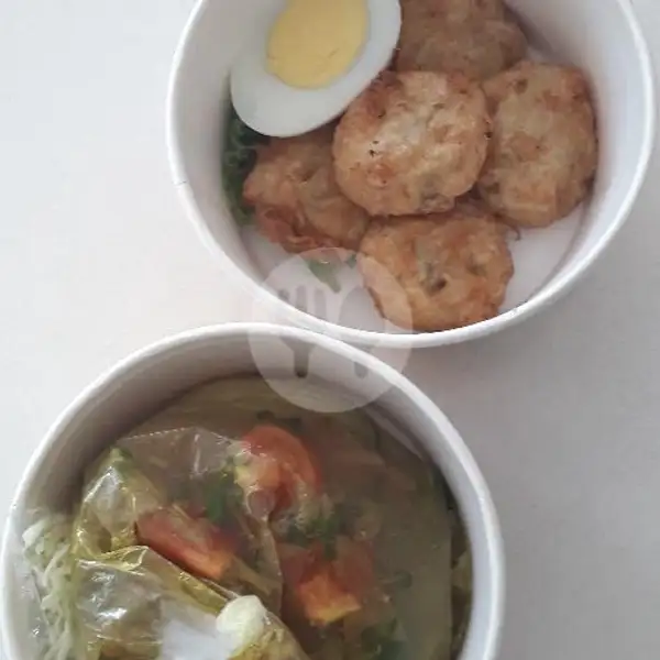 Paket Soto Daging + Perkedel Sayur | Little Box, Semeru