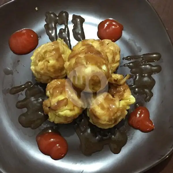 Akashiyaki (Egg Balls) | Onotaki Takoyaki Bungur, Lowokwaru