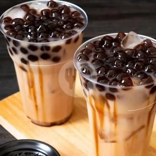 Thai Tea Boba | Receh Snack N Frozen, Kebomas