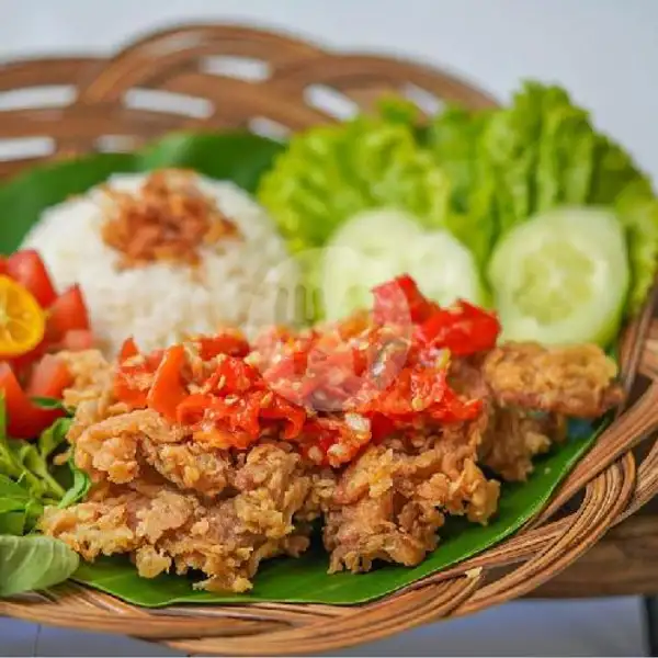 Paket Ayam Geprek Bertiga | Ayam Geprek FJB (Foodies Jaya Batam), Dendang