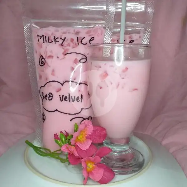Milky Ice Red Velvet | Milky Ice Sidotopo Wetan