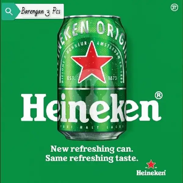 Beer Heineken 3 Can 320ml | Beer Bareng, Kali Sekretaris
