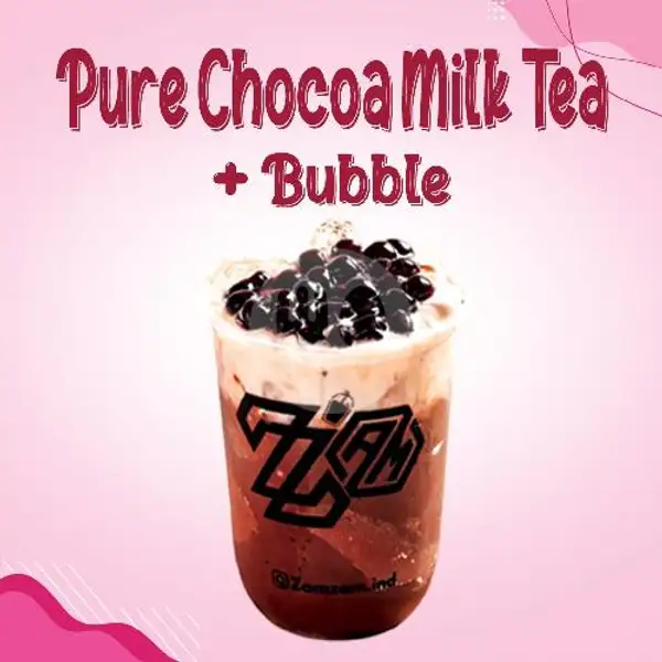 Pure Chocoa Milk Tea + Bubble | Berkah Zam-Zam, DR Mansyur