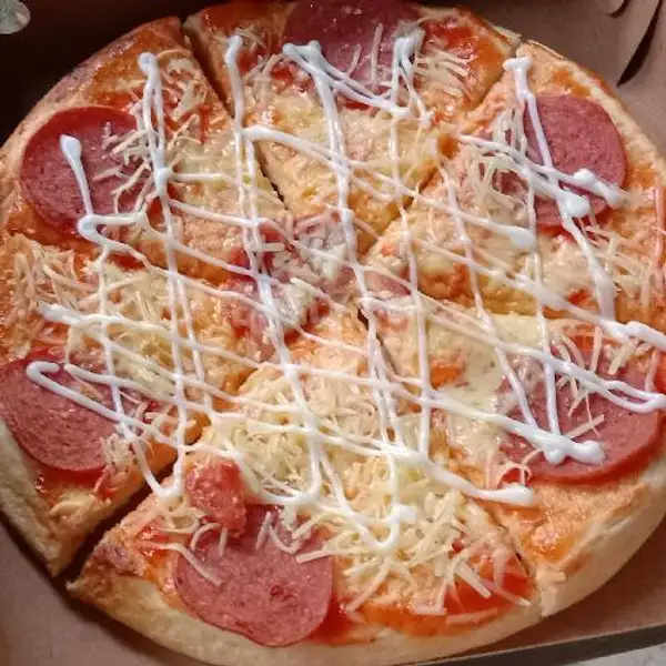 Pizza Ahmad Beef Pepperoni Onion | Pizza Ahmad, Gunung Terang