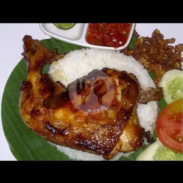 Nasi Ayam Sedang Bakar+tem Bakar/tahu Bakar | Ayam Geprek Bang Cimeng, Sukun