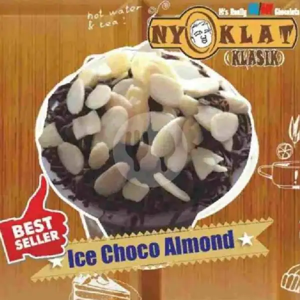 Ice Choco Almond | Nyoklat Klasik dan Bakwan Prasmanan, Suko Manunggal