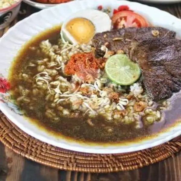 Ricebox Rawon Iga Sapi Komplit | Ceker Tampar, Ploso Timur