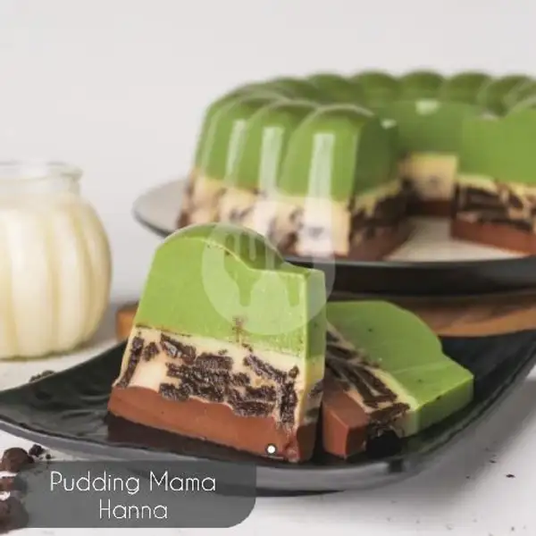 Pudding Matcha Oreo Small | Salad Buah Mama Hanna, Dukuh Kupang
