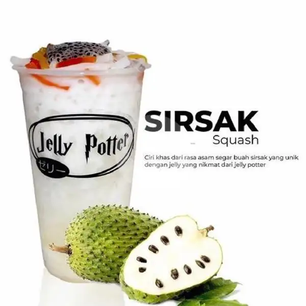 Sirsak Squash | Jelly Potter