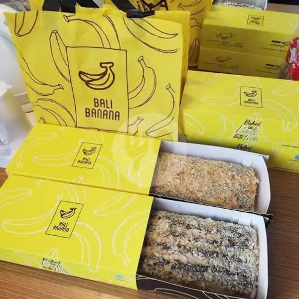 3 Box BALI BANANA | Brownies Tugu Delima, Amanda Bali Banana Tugu Malang Gold Cake, Subur