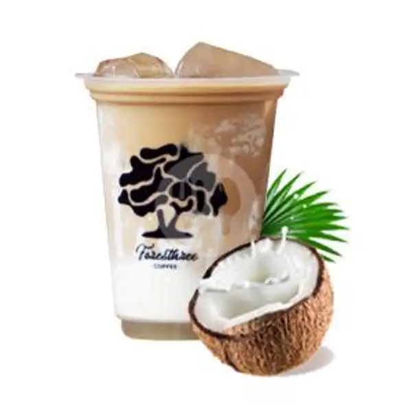 Es kopi susu coconut | Foresthree Coffee, M. Djamil