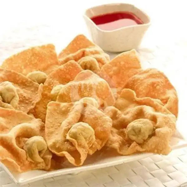Fried Dumplings 10pcs (pangsit goreng) | koburi