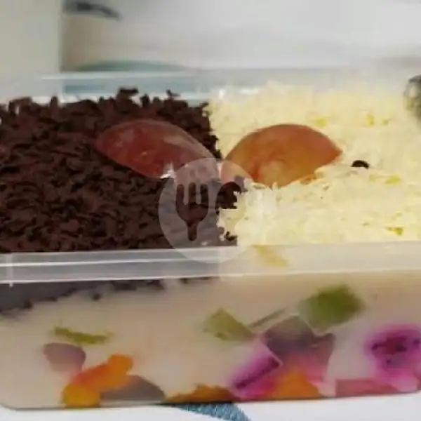 Salad Buah 750 Ml Topping Coklat Keju | Shara Juice & Salad Buah, Sidakarya