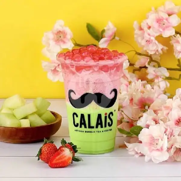 Honeydew Strawberry Smoothies LARGE | Calais, Ciputra Mall