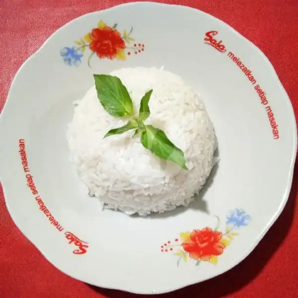 Nasi Putih | Sate Madura Cak Wahid Griya, Kenten