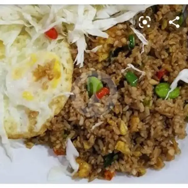 Nasi Goreng Pete + Telur Mata Sapi | Nasi Goreng Sedap Malam, Banjarmasin Utara