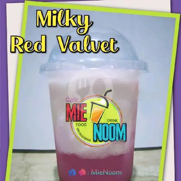 Milky Red Velvet | Mie Ableh