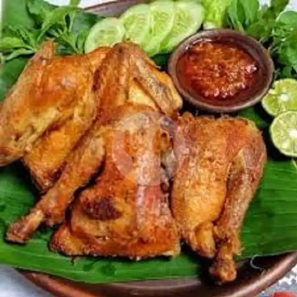 Ayam Goreng 1 Ekor (Potong 4, 2 dada 2 paha) | Ayam Tulang Lunak Kesia, Pondok Aren