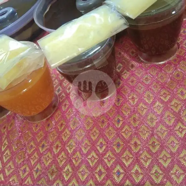 Puding Cup gelas(coklat+fla) | Laritza Donat, Tlogosari