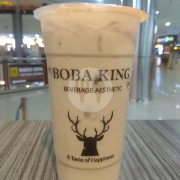 Oolong Milk Tea - L | Boba King, Batam City Square