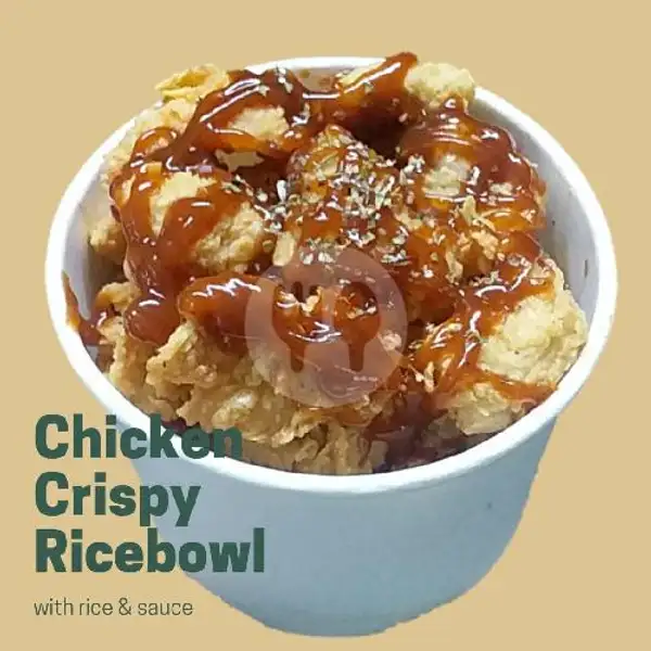 Chicken Crispy Hotlava Ricebowl | Kuzuka Katsu, Antapani