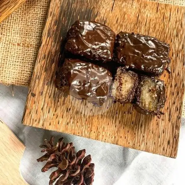 Banana Nugget Chocolate Small | Dessert Oreo Mega Bintang, Cendrawasih