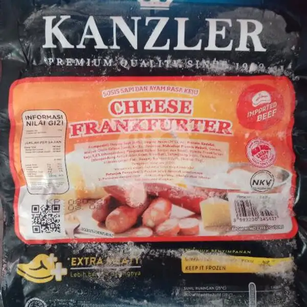 Kanzler Cheese Frankfurter | Frozen Food Rico Parung Serab