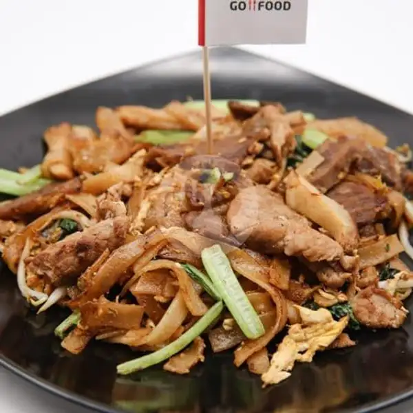 Kwetiaw Goreng (Sapi/Seafood) + Minuman (Liang Teh/Sari Kacang Ijo/Jeruk Nipis/Lidah Buaya) | Kwetiaw Sapi Mangga Besar 78, Mangga Besar