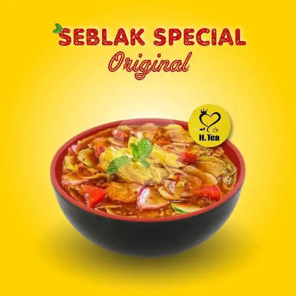 Seblak Special Original + Telur | H-tea Kalcer Crunch