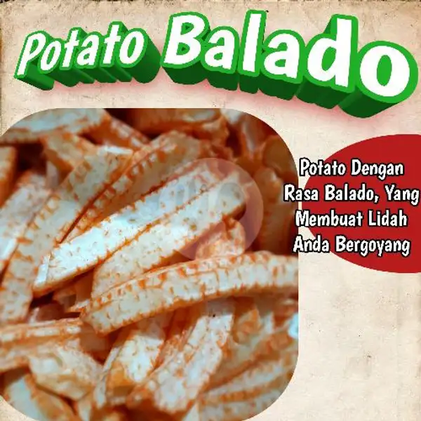 Potato Balado (Porsinya Bisa Buat Kopdar Gaesss) | Snack Kering Rafardhan, Saputan Raya