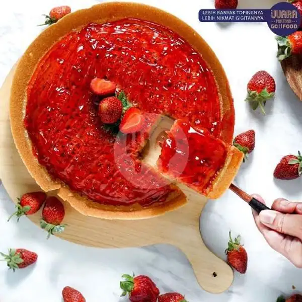 Strawberry 1 Lapis (red Velvet) | Martabak Alya 269, zapri zam-zam