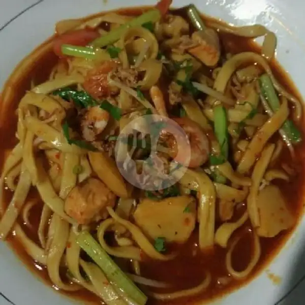 Mie Tarempa Seafood Kuah/Goreng +(Gratis Teh Obeng) | Nasi Goreng & Jus Dapur D'Sisters