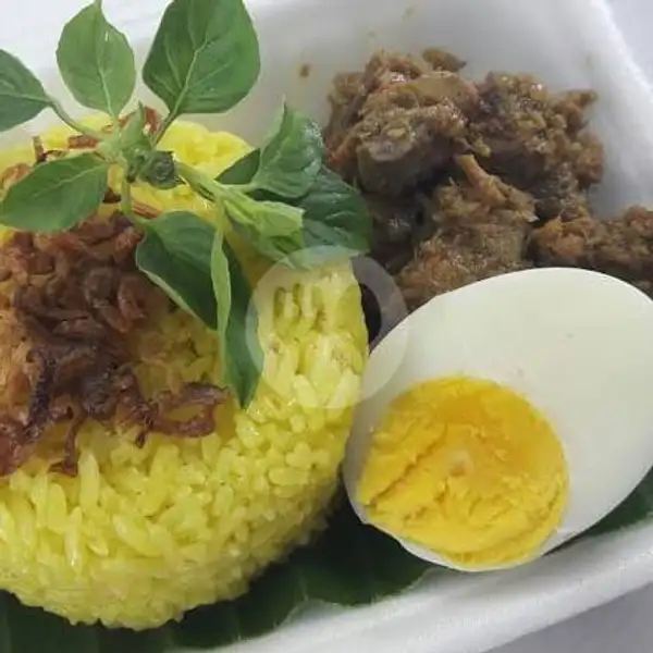 2 Nasi Kuning Ayam Palekko + 2 Telur + 2 Es Teh Manis | Nasi Kuning Careta, Dg Tata Raya