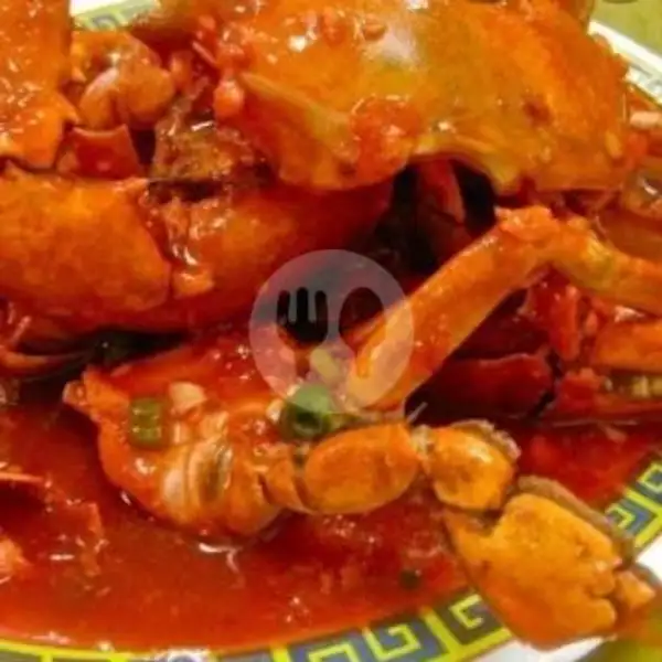 Kepiting Jantan / Saos Padang, | Seafood Aca 48, Daan Mogot