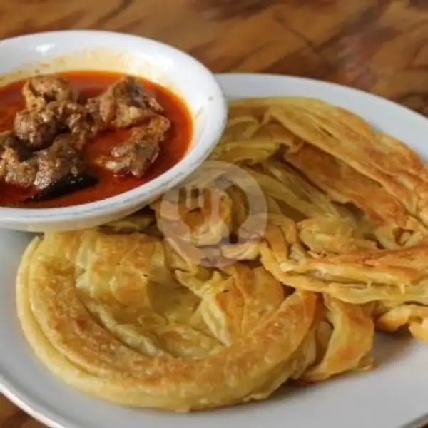 Roti Cane Kuah Kari Daging | Mie Aceh Miswar Bintara 15